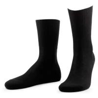 Носки медицинские мужские Dr.Feet 15DF2 из 100% хлопка, Чёрный, 29 (размер обуви 43-45)