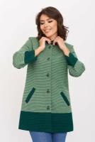 Пиджак Текстильная Мануфактура, размер 48, зеленый