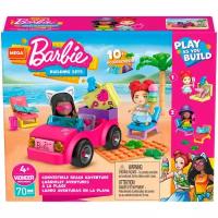 Конструктор Mega Construx Barbie GWR31 Дорожное путешествие, 70 дет