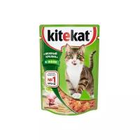 Kitekat Влажный корм для кошек «Нежный кролик» в желе 85г 10236430 0,085 кг 53168 (34 шт)