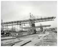 Постер на холсте Строительство железной дороги (Construction of the railway) №2 75см. x 60см