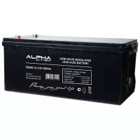 Свинцово-кислотный аккумулятор ALPHA BATTERY FB 200-12 (12 В, 200 Ач)