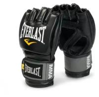 Перчатки тренировочные Everlast Grappling LXL черные