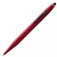 Шариковая ручка Cross Tech2 со стилусом. Цвет - красный