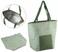 Термосумка Leaves Tote, CB-43, 20л, р-р: 42*17*34 см