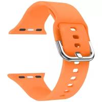 Силиконовый ремешок для Apple Watch 42/44/45 mm LYAMBDA AVIOR DSJ-17-44-OR Orange