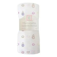 Многоразовая пеленка Swaddle Designs тонкая Маркизет 118х118, VB Peace Love SW