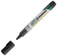 MunHwa Меловой маркер Chalk marker, черный, 1 шт