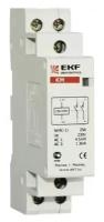 Модульный контактор EKF КМ 1НО+1НЗ 16А 230В AC, km-1-16-11