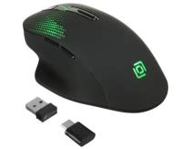 Мышь беспроводная Oklick 636LWC чёрный USB