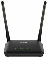 D-Link N300 Wi-Fi Router, 100Base-TX WAN, 4x100Base-TX LAN, 2x5dBi external antennas