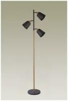 Напольный светильник торшер Moderli V3051-3F Floor 3E2760W песочный черный, коричневое дерево