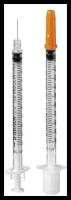 10 штук шприцев инсулиновых 1мл, игла интегрированная 30G (0,3x12мм), Германия