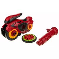 Колесо-гироскоп Hot Wheels Spin Racer Красный Мустанг Т19372, 16 см, красный