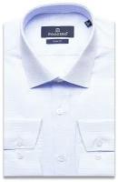 Рубашка Poggino 7011-09 цвет голубой размер 54 RU / XXL (45-46 cm.)