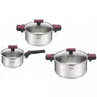 Набор посуды Tefal Cook&Clip 6 предметов (G723S674)