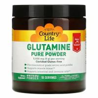 Country Life, Glutamine Pure Powder, 5,000 mg, 9.7 oz (275 g)