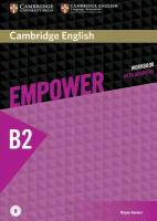 Empower Upper Intermediate Workbook with Answers plus Downloadable Audio