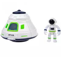 Набор игровой спускаемый аппарат серия SPACE TEAM со световыми эффектами 1TOY Т21426