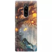 Cиликоновый чехол на Sony Xperia 1 / XZ4 / Сони Иксперия 1 с принтом 