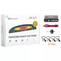 Парктроники / Датчики парковки на автомобиль 4 шт. с дисплеем Blackview PS-4.1-18 серебристый