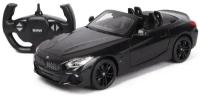 Машинка на радиоуправлении Rastar BMW Z4 Roadster (арт.95600), 1:14 (30 см). Двери открываются. Черная