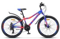 Подростковый горный (MTB) велосипед STELS Navigator 410 MD 24 21-sp V010 (2019) рама 12