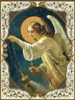 Икона Ангел-Хранитель на дереве