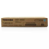 Тонер T-281C-EC голубой для Toshiba e-STUDIO281c/351c/451c