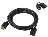 Кабель HDMI (m) - HDMI (f), 2 м, Telecom (TCG235MF-2M), Blister