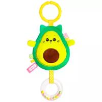 Подвесная игрушка Мякиши Авокадо (651), зеленый/желтый