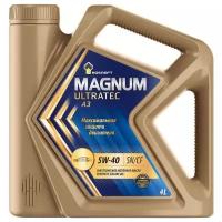 Полусинтетическое моторное масло Роснефть Magnum Ultratec A3 5W-40, 4 л, 1 шт