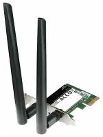 Сетевой адаптер WiFi D-Link DWA-582 PCI Express ант.внеш.съем 2ант