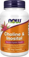 NOW Choline & Inositol 500 mg (100 кап)