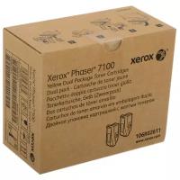 Комплект картриджей Xerox 106R02611, 4500 стр, желтый