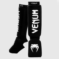 щитки Защита голени стопы Venum Kontact - Venum BLACK (XS)