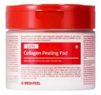 MEDI-PEEL Red Lacto Collagen Peeling Pad (70 p) Пилинг пэды с лактобактериями, коллагеном и пептидами