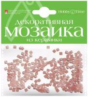 Мозаика декоративная из керамики, цвет: розовый