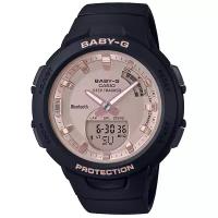 Наручные часы CASIO Baby-G, золотой, черный