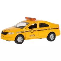 Такси ТЕХНОПАРК Skoda Rapid Такси (SB-18-22-SR-T-WB) 1:32, 12 см