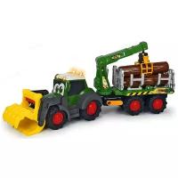 Лесовоз Dickie Toys Happy Fendt, 65 см, свет, звук