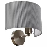 Бра Arte Lamp Mallorca A1021AP-1SS, с выключателем, 40 Вт