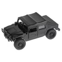 Внедорожник ТЕХНОПАРК Hummer H1 (SB-18-09-H1-N-WB) 1:38, 12 см, черный