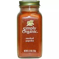 Simply Organic Пряность Паприка копченая, 77 г, банка стеклянная