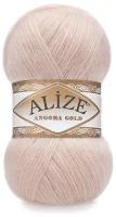 Пряжа Alize Angora Gold, 20 % шерсть, 80 % акрил, 100 г, 550 м, 1 шт., 404 шампань 550 м