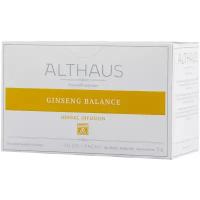 Чайный напиток травяной Althaus Ginseng balance в пакетиках