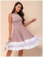 Платье 1001dress, вечернее, до колена, размер 42, розовый