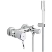 Смеситель с душевой лейкой Grohe Concetto 32212001, хром хром 1500 мм