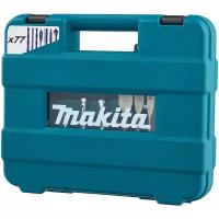 Набор оснастки Makita D-47226, 77 предм., синий, 1 уп