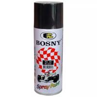 Краска Bosny Spray Paint акриловая универсальная, 39 black, глянцевая, 400 мл